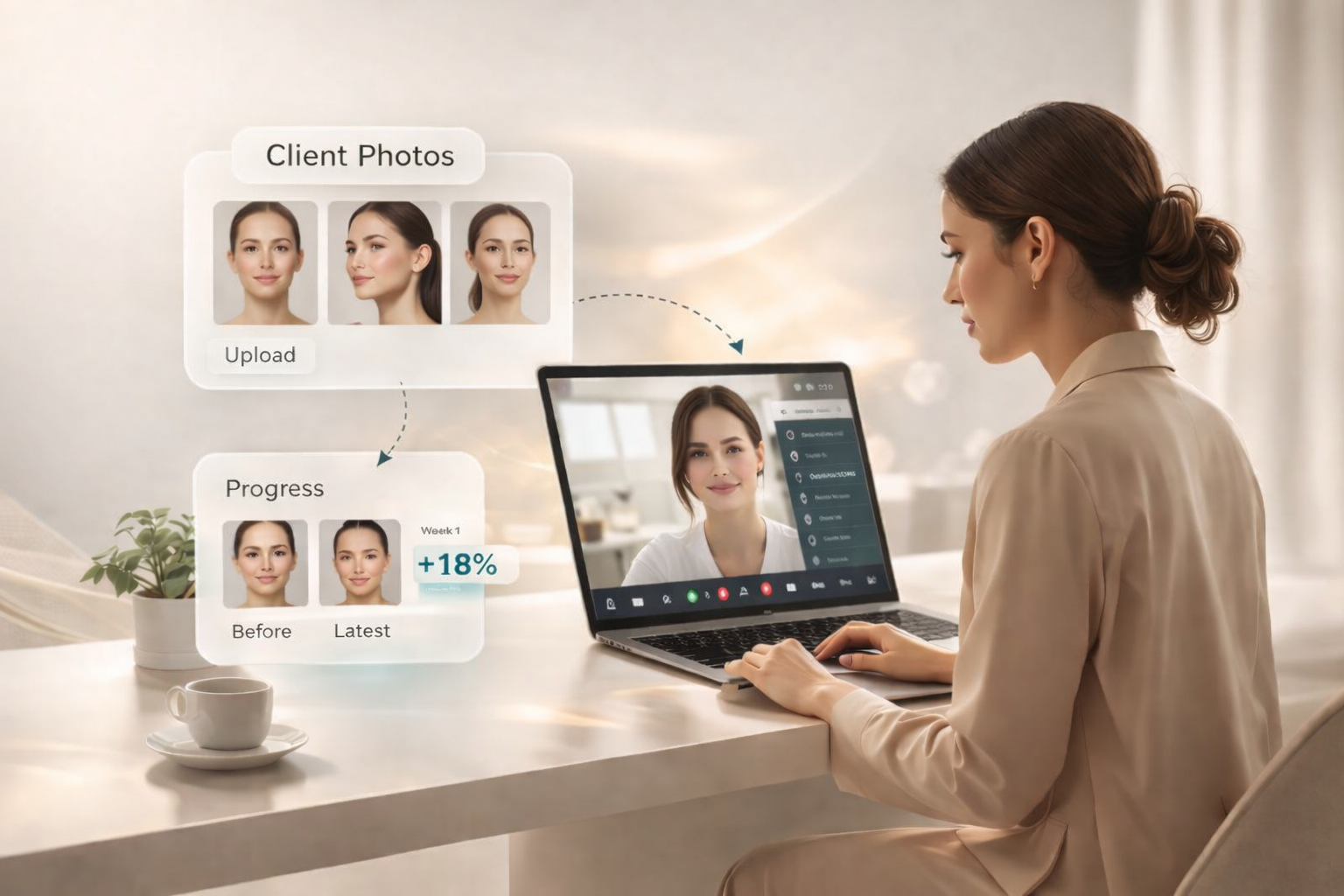 Virtual consultation workflow